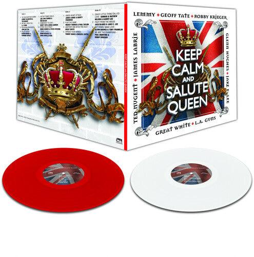 Various Artists- [Keep Calm & Salute Queen - red/white (Various Artists) - LP