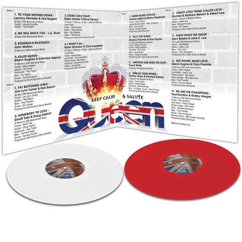 Various Artists- [Keep Calm & Salute Queen - red/white (Various Artists) - LP