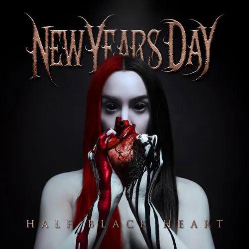 New Years Day- Half Black Heart - Ltd. Deep Blood Red LP - LP