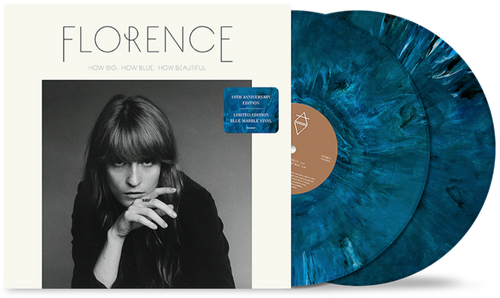 Florence + The Machine- How Big, How Blue, How Beautiful (10th Anniversary Edition) [Blue Marble 2 LP] - LP