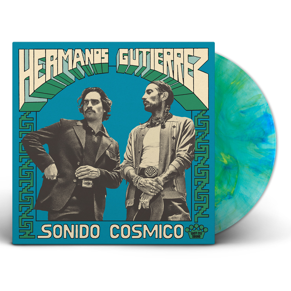 Hermanos Gutierrez- Sonido Cosmico [Indie Exclusive Limited Edition Blue/Yellow Marble LP] - LP