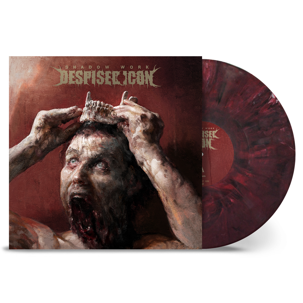 Despised Icon- Shadow Work [Red Black White Marbled Vinyl] - LP