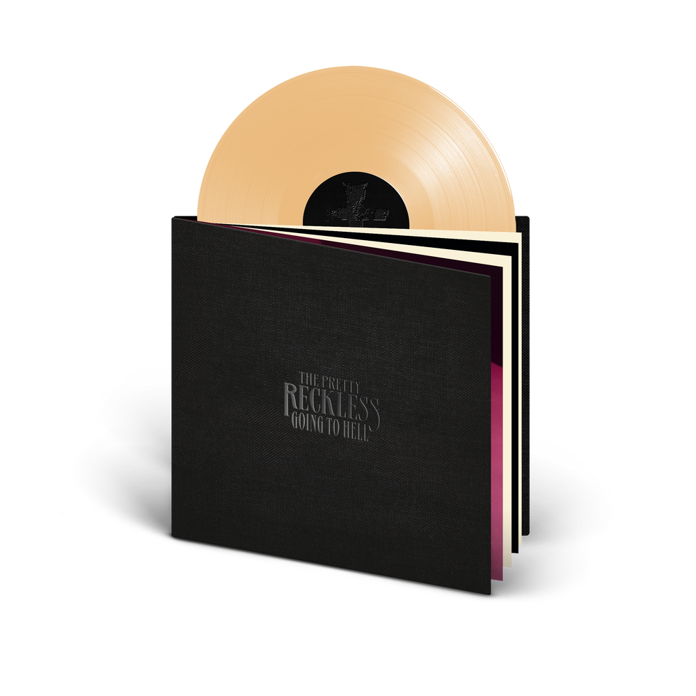 The Pretty Reckless- Going To Hell 10th Anniversary Coffee Table Book + LP [Hardback Coffee Table Book + Opaque Beige Vinyl] - LP