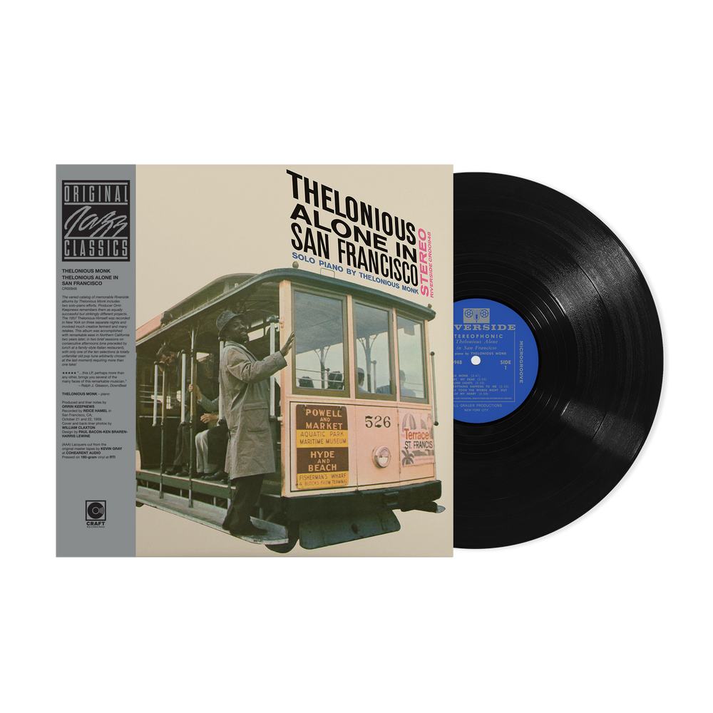 Thelonious Monk- Thelonious Alone in San Francisco (Original Jazz Classics Series) [180 Gram] - LP