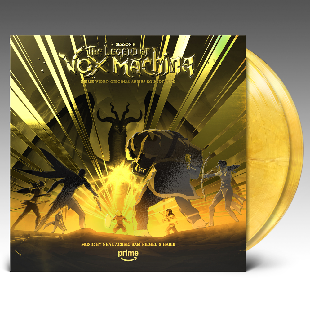 Neal Acree, Sam Riegel and Mr. Fantastic- The Legend of Vox Machina - Season 3 (Prime Video Original Series Soundtrack) [Metallic Gold Vinyl] - LP