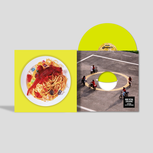 LE SSERAFIM- 1st Single Album 'SPAGHETTI' (Indie Exclusive) [Neon Yellow + Photocards] - LP