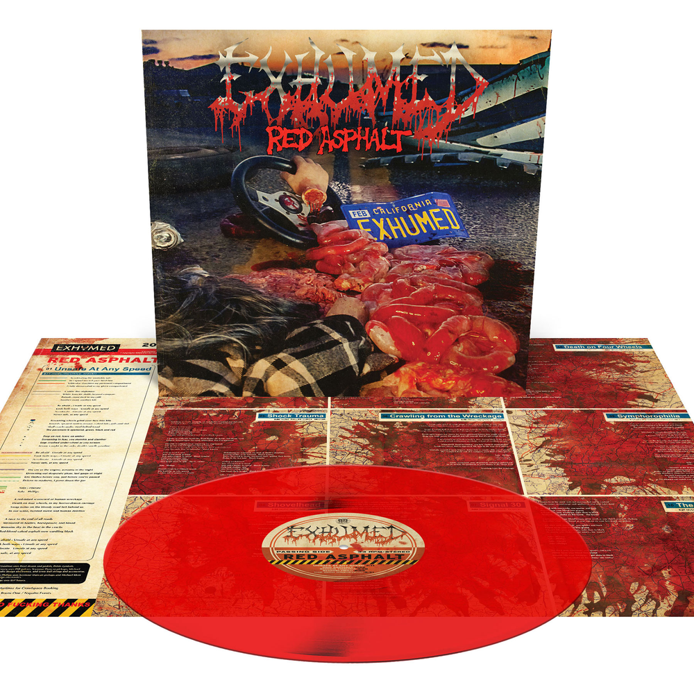 Exhumed- Red Asphalt Mocks [Blood Red] - LP