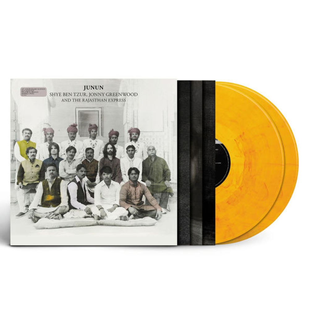 Ben-Shye Tzur / Greenwood,Jonny / Rajasthan Expres- Junjun [Colored Vinyl] (Red) (Ylw) (Mrb) - LP