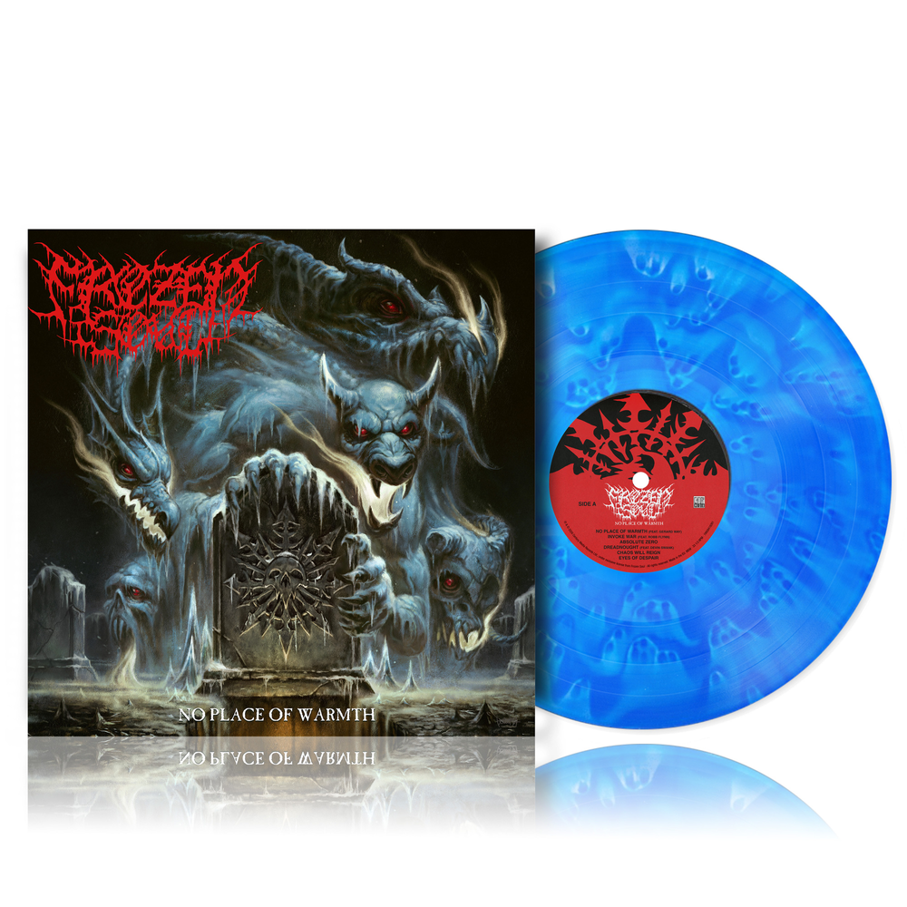 Frozen Soul- No Place of Warmth [Indie Exclusive Cobalt Ghost Vinyl] - LP