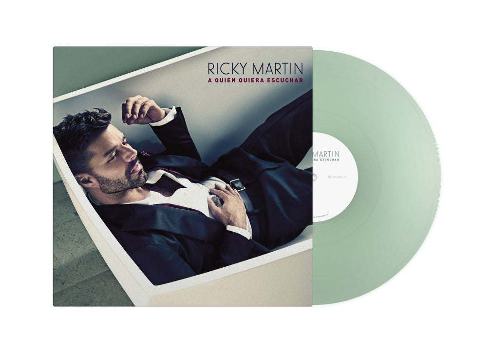 Ricky Martin- A Quien Quiera Escuchar [Coke Green Vinyl] - LP
