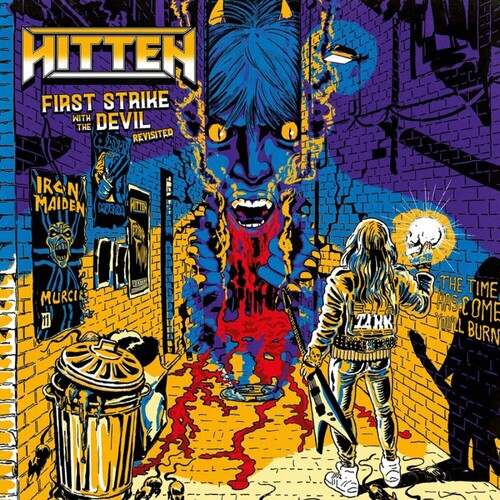 Hitten: First Strike With The Devil - Revisited - Mustard - VINYL
