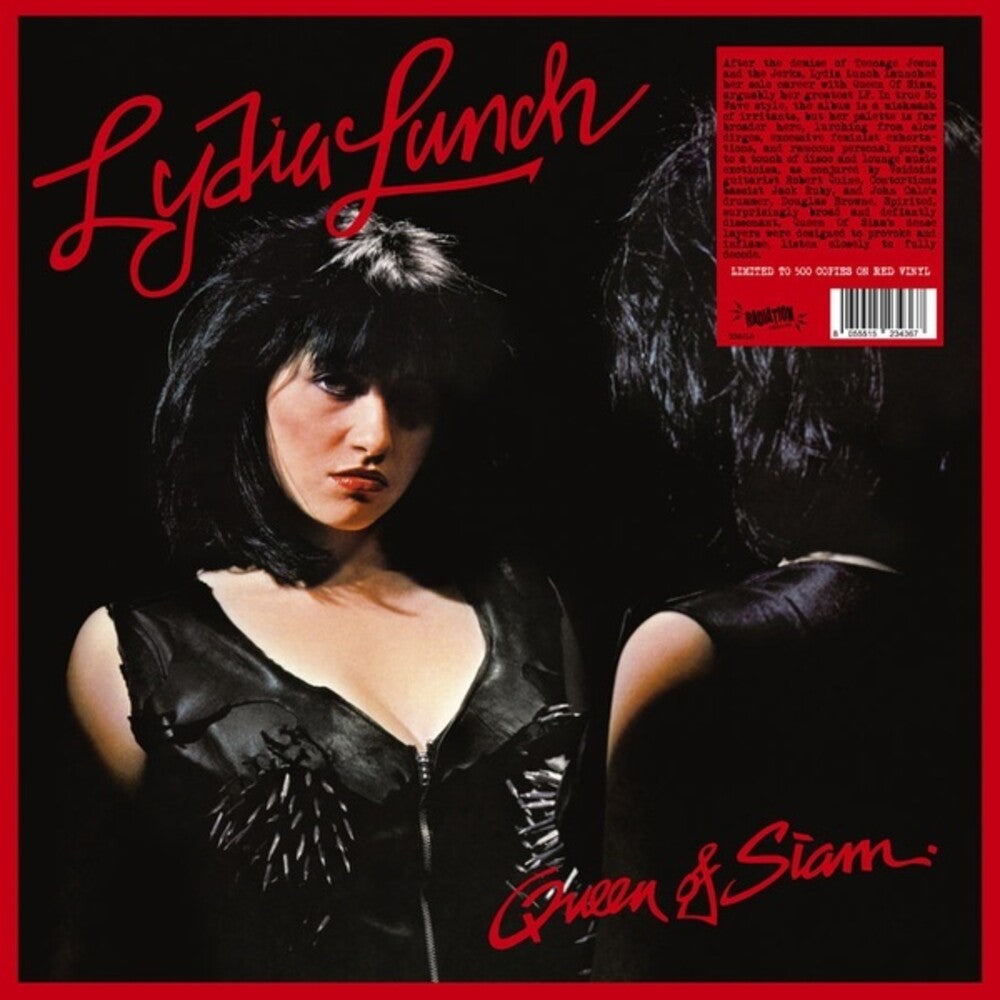 Lydia Lunch- Queen Of Siam [Colored Vinyl] (Red) (Uk) - LP
