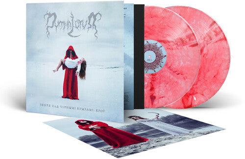 Dymna Lotva- The Land Under The Black Wings: Blood - Red/White Marble - LP