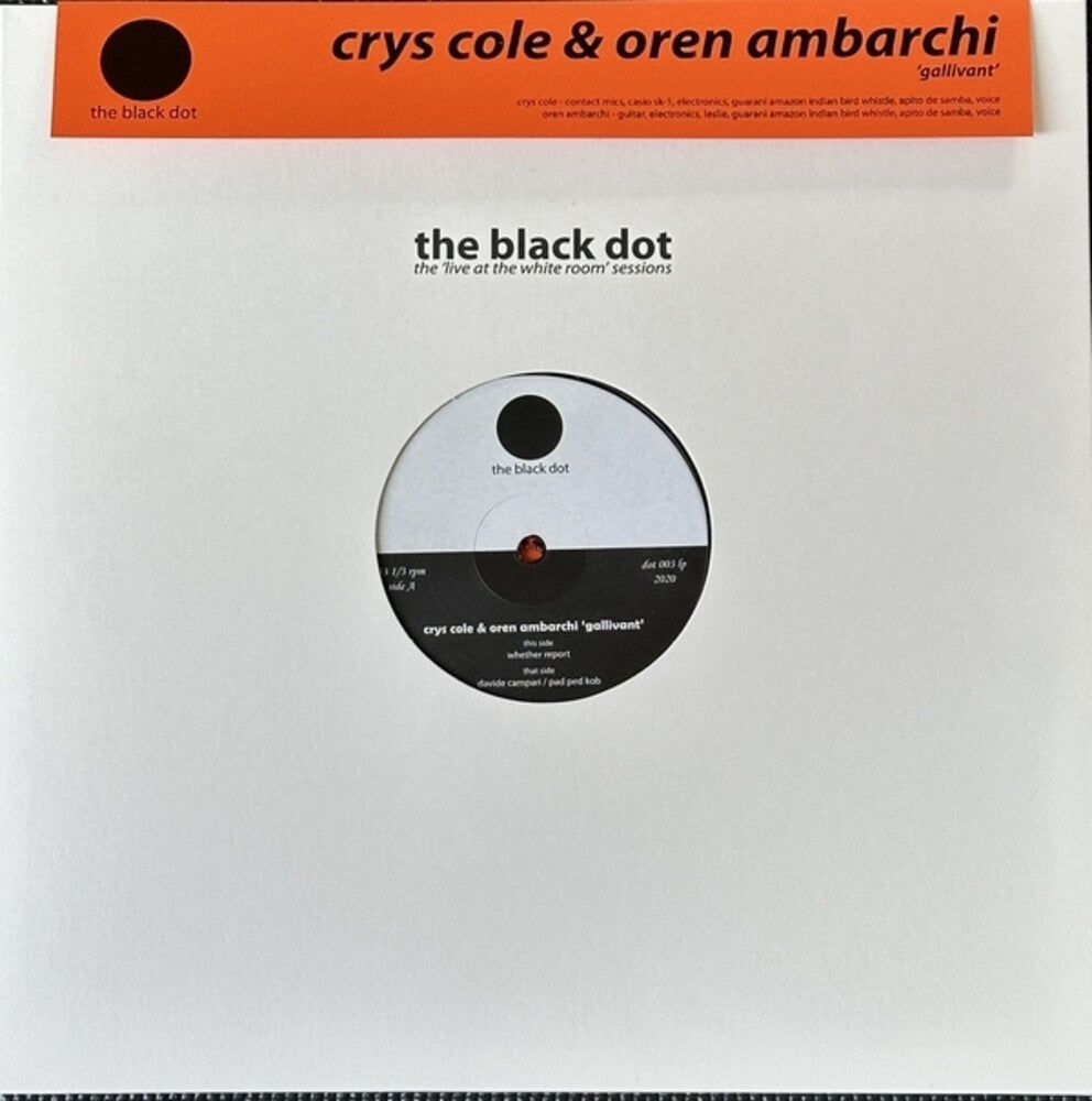 Oren Ambarchi / Cole,Crys- Gallivant (Can) - LP