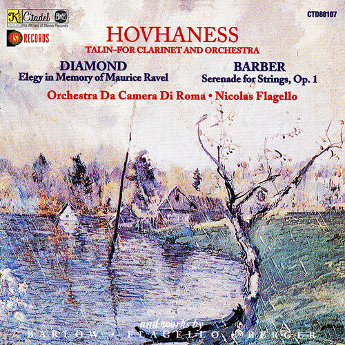 Alan Hovhaness: Talin: Concerto For Clarinet And String Orchestra  [ CD ]