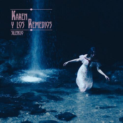 Karen Y Los Remedios- Silencio - Black & Blue Galaxy Effect - LP