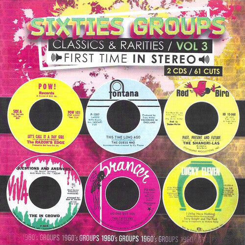 Various Artists: Sixties Groups Classics & Rarities First Time In Stereo, Vol. 3 - CD