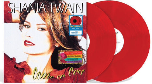 Shania Twain- Come On Over (Diamond Edition, Red Vinyl) - LP