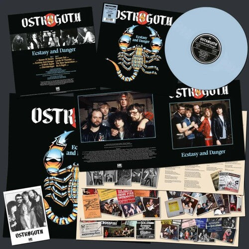 Ostrogoth: Ecstasy and Danger - Blue - VINYL