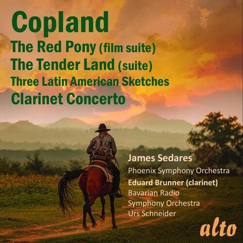 Phoenix Symphony: Copland: Red Pony Tender Land Clarinet Con 3 Latin American Sketches  [ CD ]