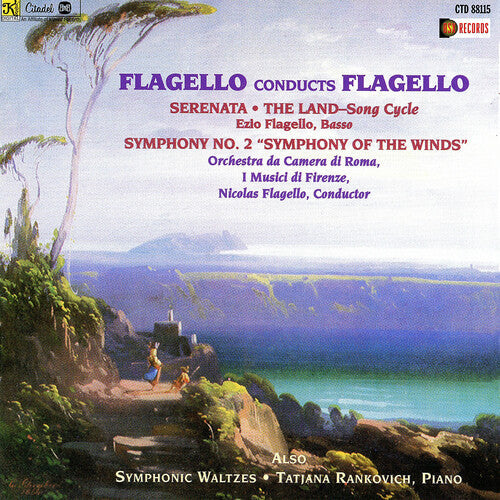 Nicolas Flagello: Flagello Conducts Flagello: The Land Serenata Symphony No.2 Symphonic  Waltzes  [ CD ]