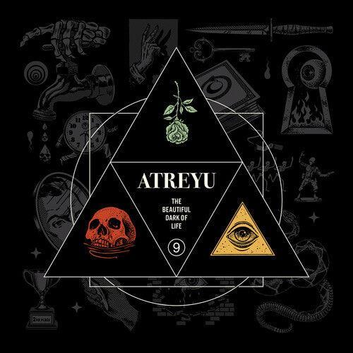 Atreyu- The Beautiful Dark of Life - Red Teal & Yellow Swirl - LP