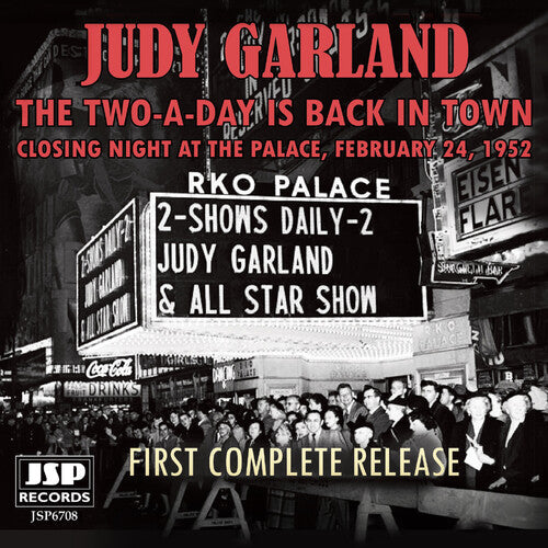 Judy Garland: The Two-a-day Is Back In Town: Closing Night At The Palace - CD