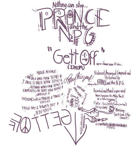 Prince & New Power Generation- Gett Off (One-Sided) -BF23 - LP