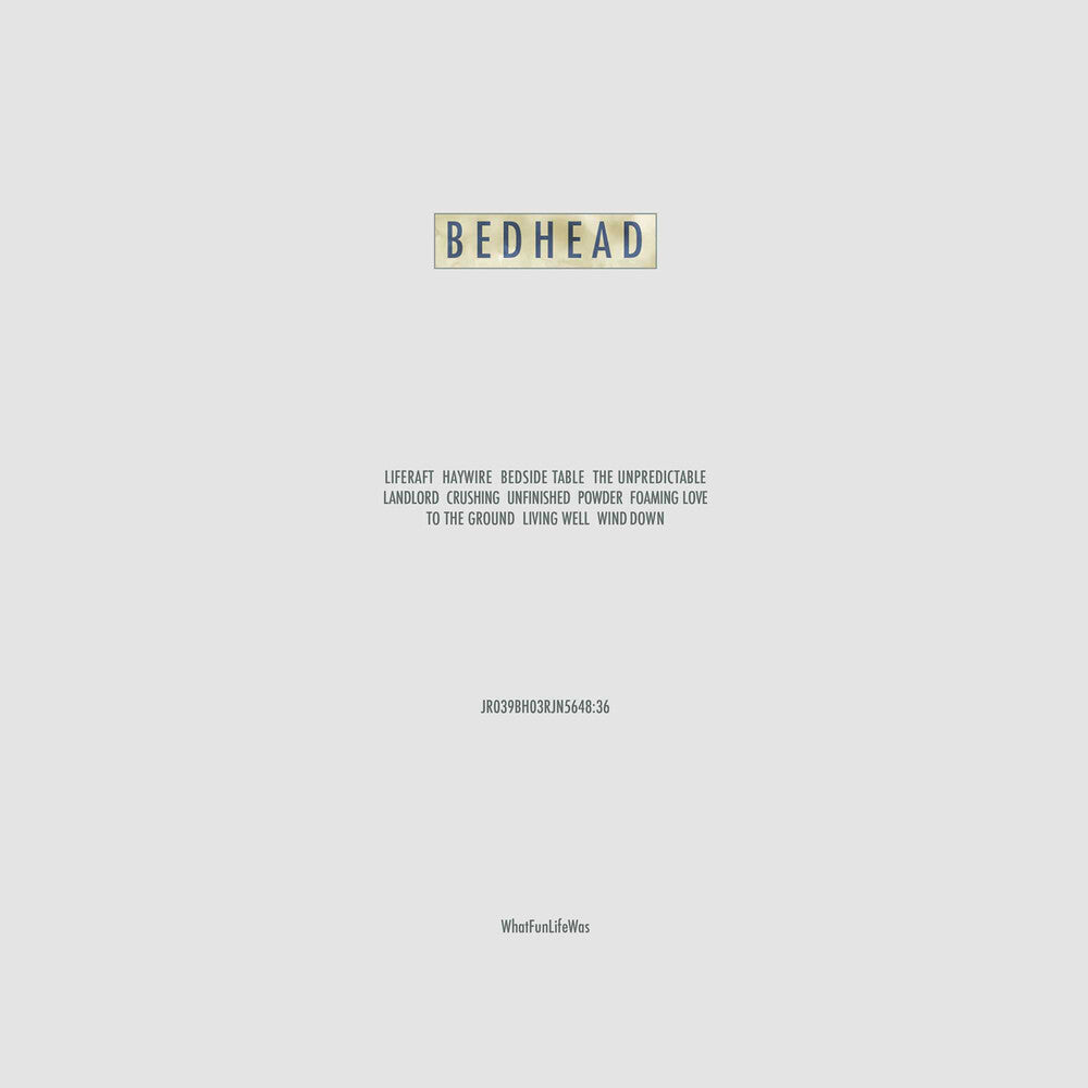 Bedhead- Whatfunlifewas - Pink [Colored Vinyl] (Pnk) - LP