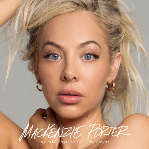 Mackenzie Porter: Nobody's Born with a Broken Heart - Smokey Grey/Blue & White [ LP ]