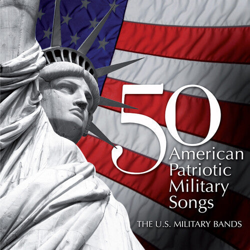 U.S. Military Bands: 50 American Patriotic Military Songs / Various [ LP ]