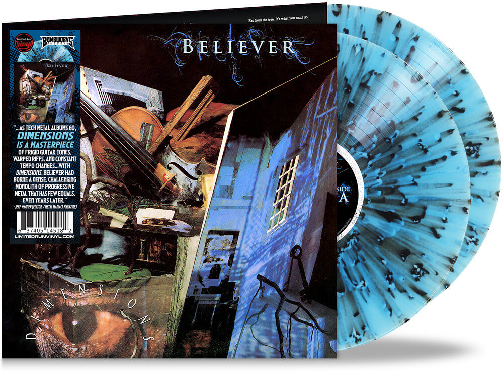 Believer- Dimensions (Blk) (Blue) [Colored Vinyl] (Gate) [Limited Edition] - LP