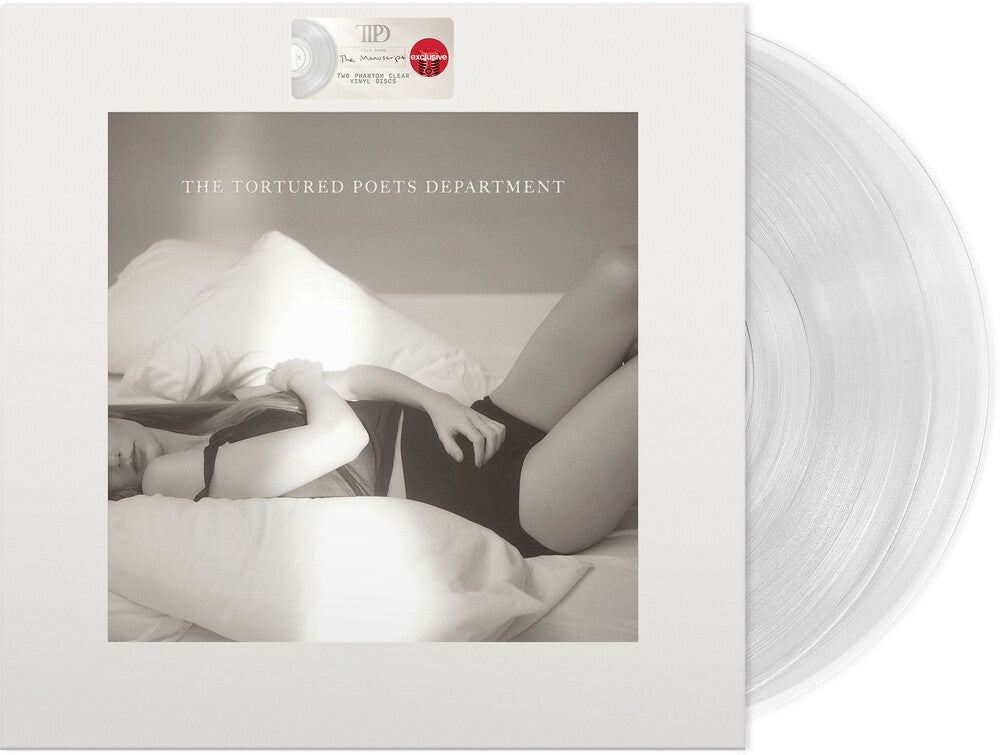 Taylor Swift- Tortured Poets Department (Clear Vinyl) (Bonus Tracks) - LP