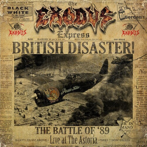Exodus: British Disaster: The Battle of '89 (Live At The Astoria) - CD