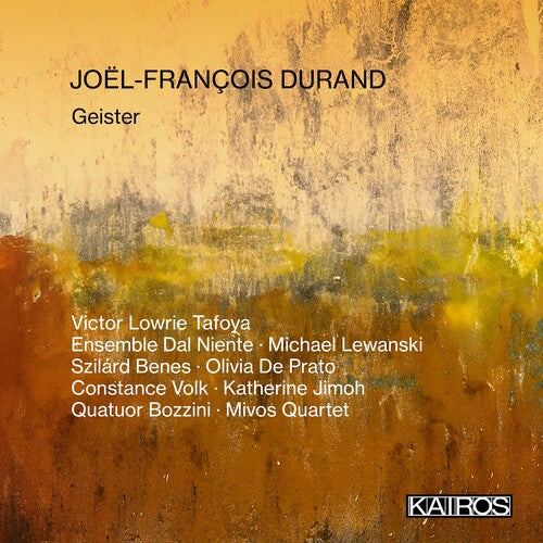 Various Artists: Joel-francois Durand: Geister  [ CD ]