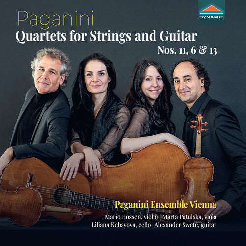 Paganini Ensemble Vienna: Quartets for Strings & Guitar Nos. 11, 6 & 13  [ CD ]