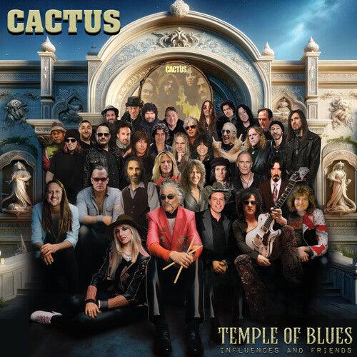 Cactus- Temple Of Blues - Influences & Friends (Red Vinyl, Reissue) - LP