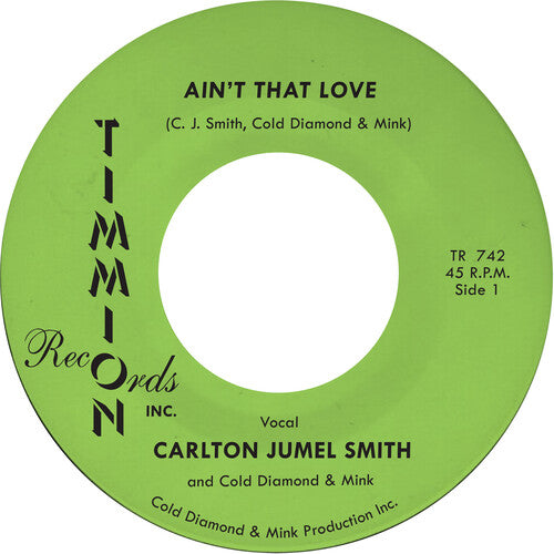 Cold Diamond & Mink: Ain't That Love/Ain't That Love (Instrumental) - 7-INCH SINGLE