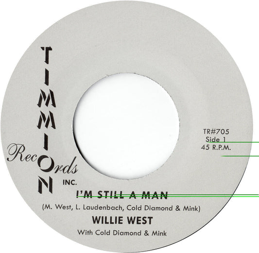 Willie West- I'm Still A Man/I'm Still A Man (Instrumental) - LP
