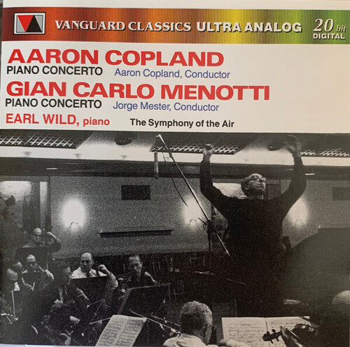 Copland / Menotti / Wild / Symphony of Air: Piano Concerti  [ CD ]