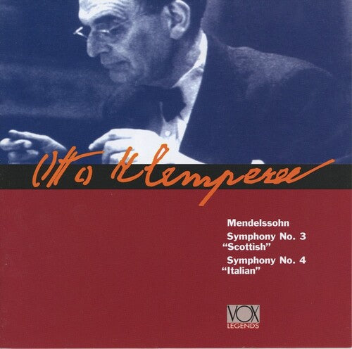 Otto Klemperer: Mendelssohn Symphonies 3&4  [ CD ]