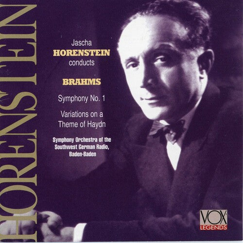 Jascha Horenstein: Symphony 1: Variations on a Theme of Haydn  [ CD ]