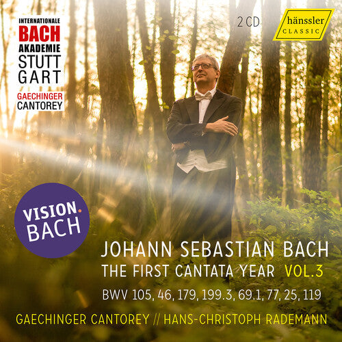 Miriam Feuersinger: Vision Bach, Vol. 3  [ CD ]