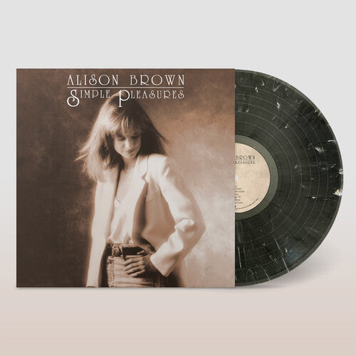 Alison Brown: Simple Pleasures (Remixed and Remastered) Black & White Swirl [ LP ]