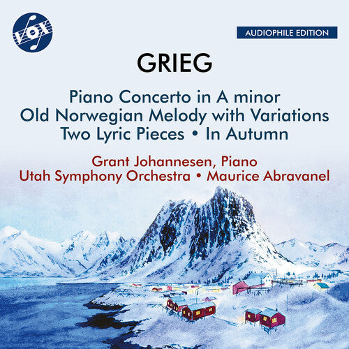 Utah Symphony Orchestra: Grieg: Piano Concerto in A minor, Op. 16; Two Lyric Pieces, Op. 68 - No. 4, Evening in the Mountains; No. 5, Cradle Song  [ CD ]