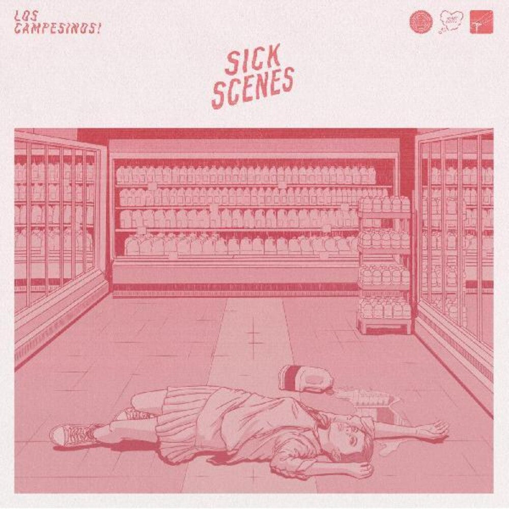 Los Campesinos- Sick Scenes [Colored Vinyl] (Pnk) - LP