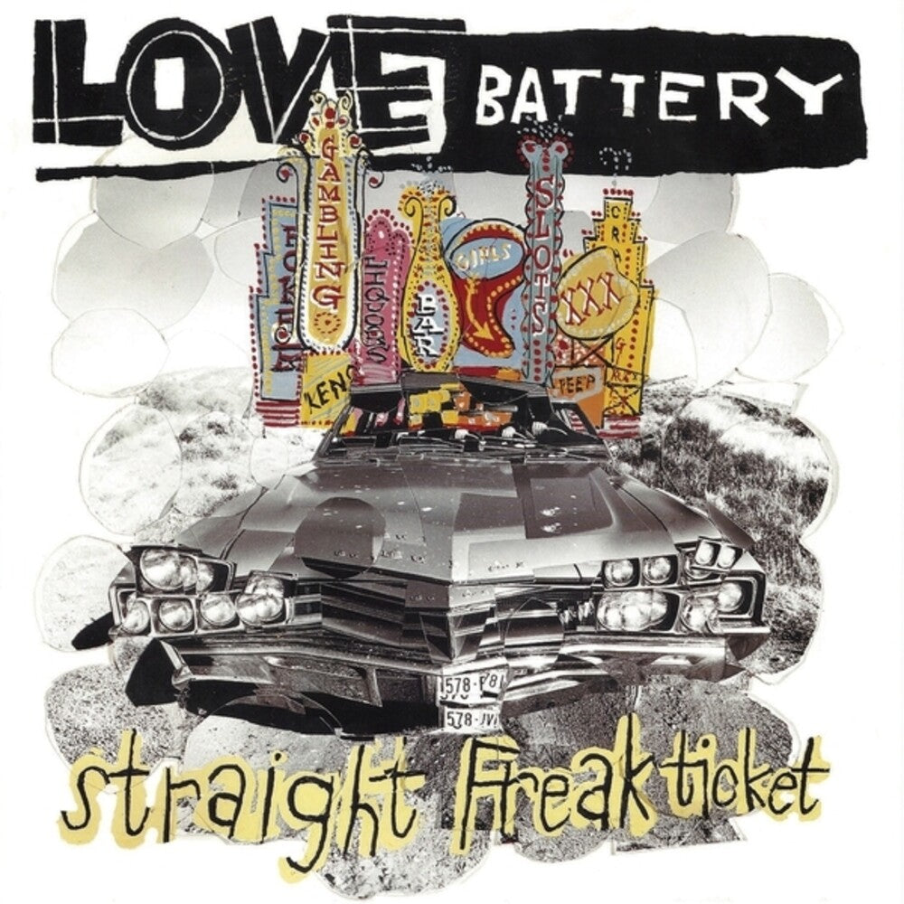 Love Battery- Straight Freak Ticket - LP