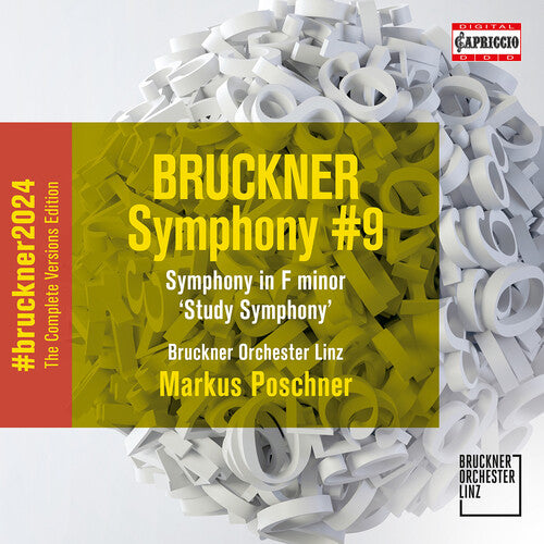 Bruckner Orchester Linz: Bruckner: Symphony No. 9; Symphony in F minor "Study"  [ CD ]