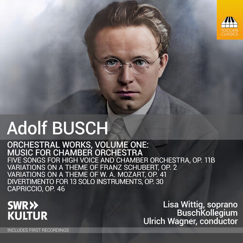 Lisa Wittig: Busch: Orchestral Works, Vol. 1  [ CD ]