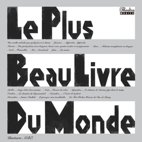 Umitaro Abe: Le Plus Beau Livre Du Monde [ LP ]